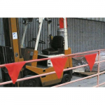 OSHA-Compliant Pennant Rope Flag Tape Fluorescent