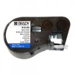 0.375" White BMP51/BMP53 Nylon Cloth Label