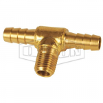 Brass Hose Barb Tee Splicer, Forged Brass Hose Barb Tee Splicer, Forged