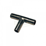 3/8in, 304SS, Hose Barb Tee Splicer, Forged 3/8in, 304SS, Hose Barb Tee Splicer, Forged