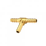 1/2in, Brass, Hose Barb Tee Splicer, Forged 1/2in, Brass, Hose Barb Tee Splicer, Forged