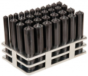 1/2" to 1" 33-Piece Transfer Punch Set