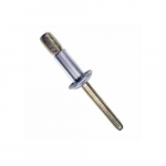 5056 Steel Rivet, Button Head, Plain Finish