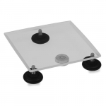 8" x 16" Leveling Table, Clear Acrylic