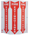"Fire Extinguisher" Fire Safety Sign_noscript