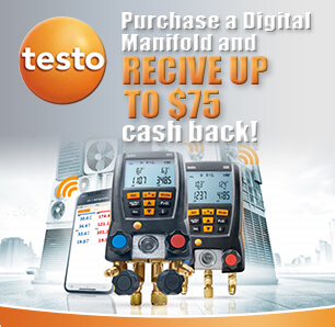 Winter Special! Up to $75 Cash Back on Testo Digital Manifolds! Winter Special! Up to $75 Cash Back on Testo Digital Manifolds!
