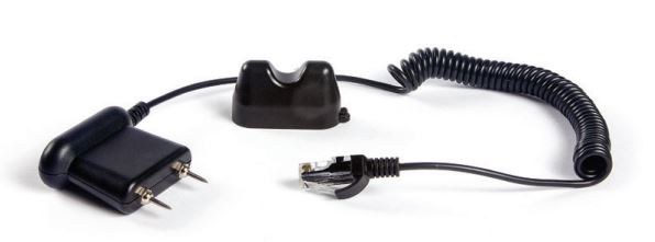 Flir MR160 comes with external pin probe for contact moisture measurements Flir MR02 external probe for MR160