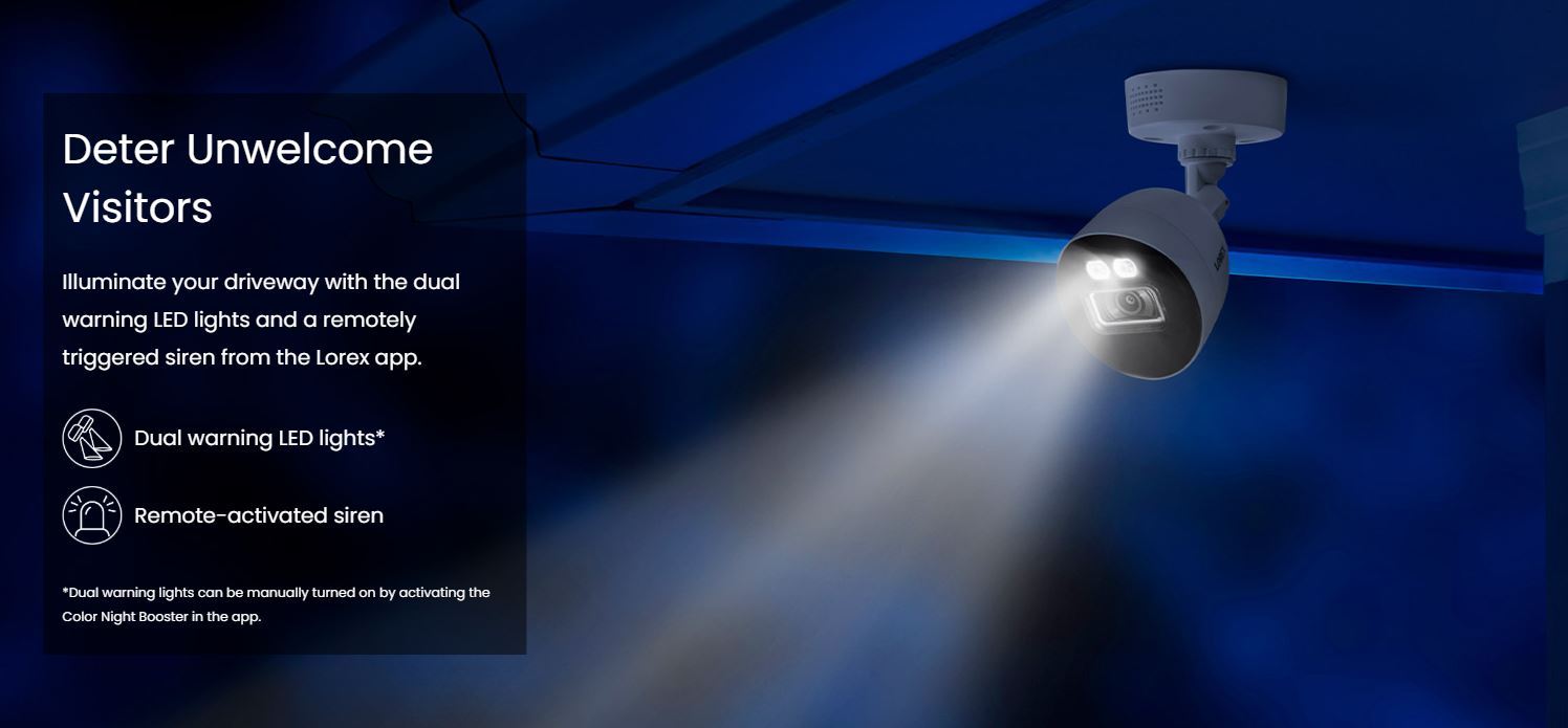 Deter Unwelcome Visitors