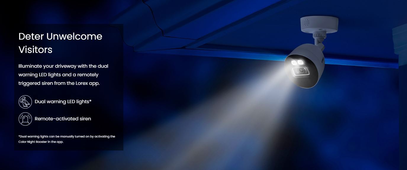 Deter Unwelcome Visitors