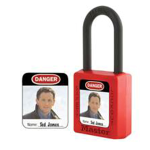 lock master 497a personal tag tags identification safety operate masterlock laminated