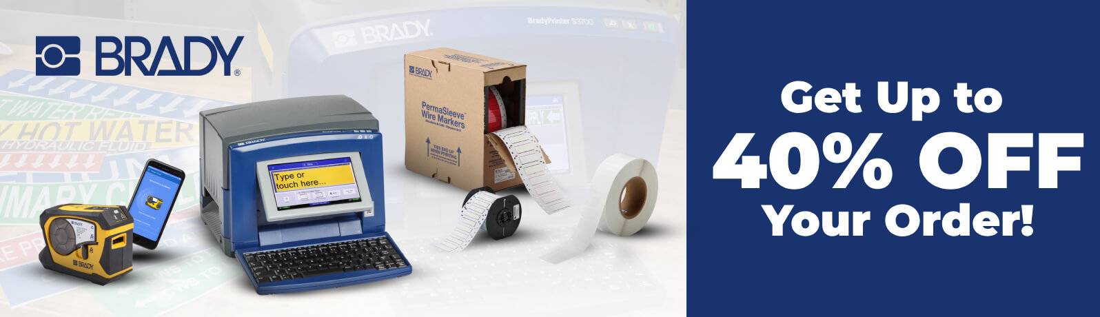Brady Big Sale!