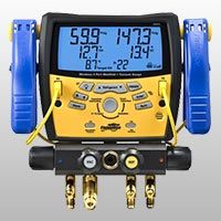 HVAC Gauge Manifold Digital