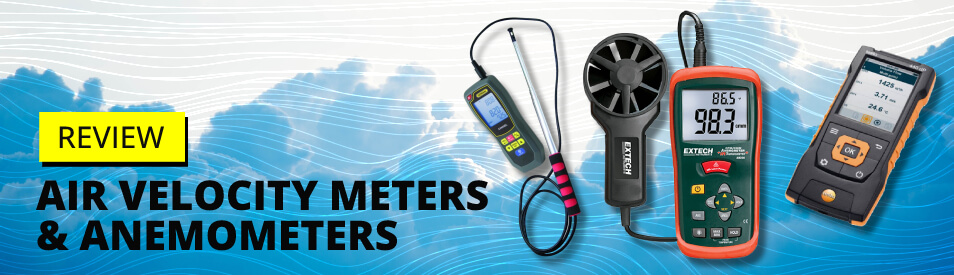Air Velocity Meters & Anemometers