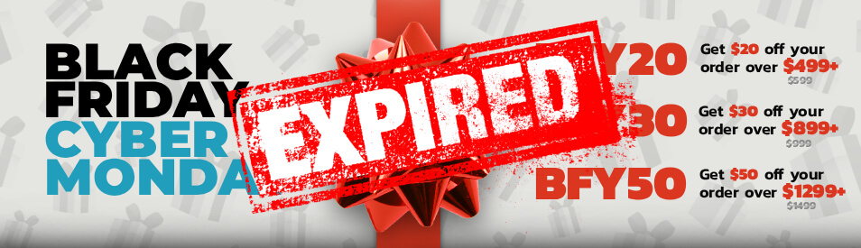 Black Friday & Cyber Monday Deals!