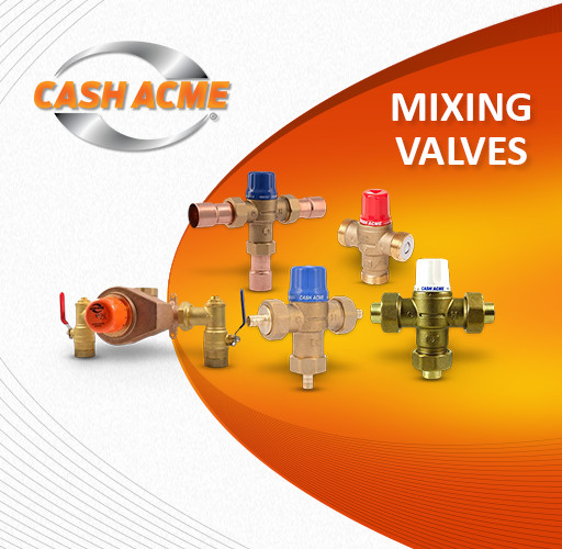 Cash Acme Mixing Valves
