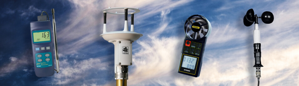 How to measure wind speed with an anemometer