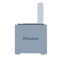How to open Master Lock 975 Combination Padlock