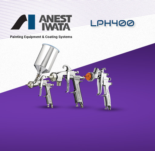 Anest Iwata LPH400 Series Spray Guns & Nozzles