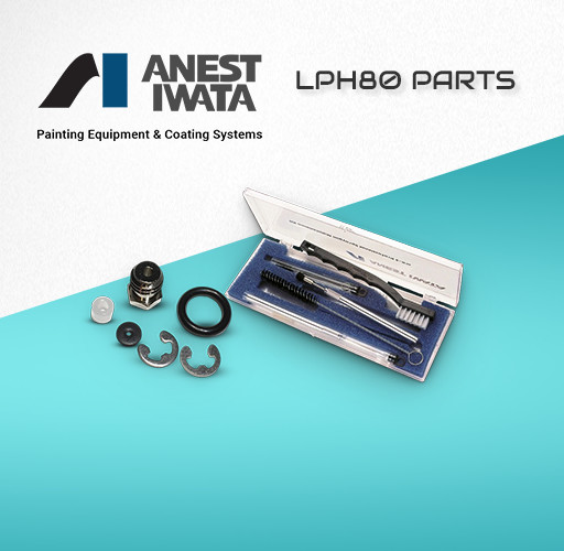Anest Iwata LPH80 Spray Gun Parts