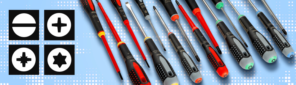 The Most Common Types of Screwdrivers