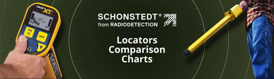 Schonstedt Locators Comparison Charts