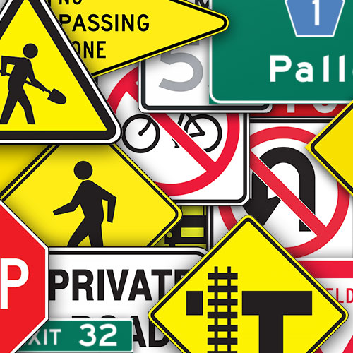 What are the Most Common Road Signs