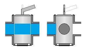 Cylindrical plug valve