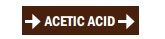Pipe Labels (acetic acid)