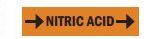 Pipe Labels (nitric acid)