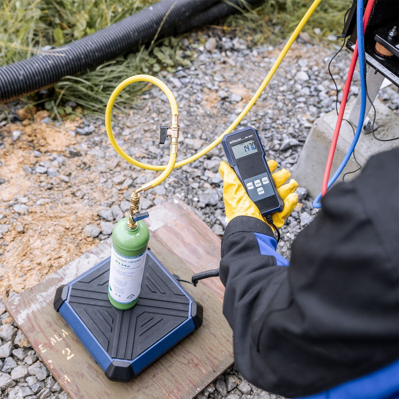 Wohler RS 400 Refrigerant Scale