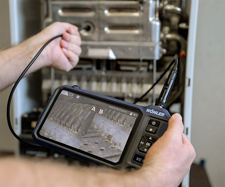 Crystal clear screen to recognise damage