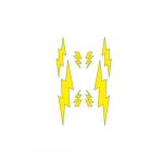 Accuform LHTL664YL10, Viz-Kit Reflective Hard Hat Visibility Kit