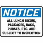 Accuform, MADC822VA, OSHA Notice Safety Sign
