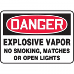 Accuform, MCHG060VA10, OSHA Danger Safety Sign