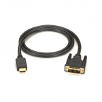 Black Box EVHDMI02T-003M, HDMI to DVI-D Cable, M/M, PVC, 10' (3-m)