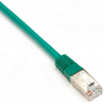 Black Box EVNSL0272GN-0015, CAT6 250-MHz Patch Cable, Green, 15-ft