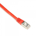 Black Box EVNSL0272RD-0015, CAT6 250-MHz Patch Cable, Red, 15-ft