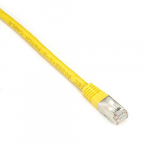 Black Box EVNSL0272YL-0015, CAT6 250-MHz Patch Cable, Yellow, 15-ft