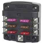 Blue Sea Systems 5033-BSS, ST Blade Fuse Block, 6 Circuits