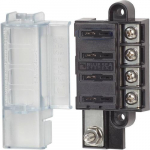 Blue Sea Systems 5045-BSS, ST Blade Compact Fuse Blocks - 4 Circuits