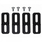 Bud, ANX-1390-B, ANX Die Cast Mounting Bracket Kit, Black