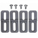 Bud, ANX-1390-G, ANX Die Cast Mounting Bracket Kit, Gray