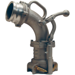 Dixon Valve, VR6200ANP, Dual Point Vapor Recovery Elbow Ball Lever