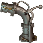 Dixon Valve, VR6200NPB, Dual Point Vapor Recovery Elbow Ball Lever