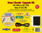 Elenco UC-80, Snap Circuits Upgrade Kit SC-500 to SC-750