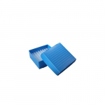 Heathrow Scientific, 120371, Cryo Freezer Box, 1.5/2mL, 81-Place, Blue