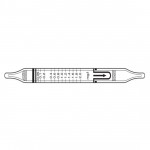 Kitagawa, 177U, Water Vapor Detector Tube, 0.05-2.0 mg/l