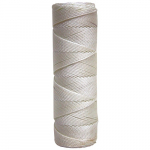 Kraft Tool Company, BC347, 350' White Twisted Nylon Line, Tube