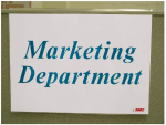 NMC APH2, Partition Sign Holder Large