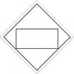 NMC DL61BP50, DOT Placard Sign,